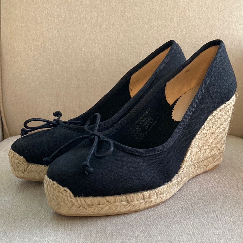 J Crew Heeled Espadrilles